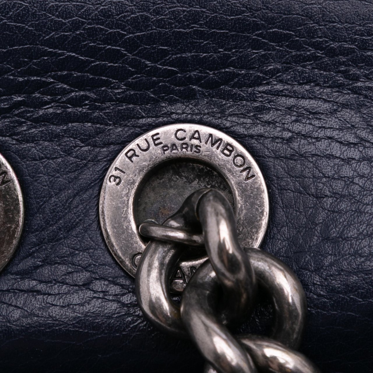 Chanel Paris-Greece Calfskin Archi Chic Flap Blauw