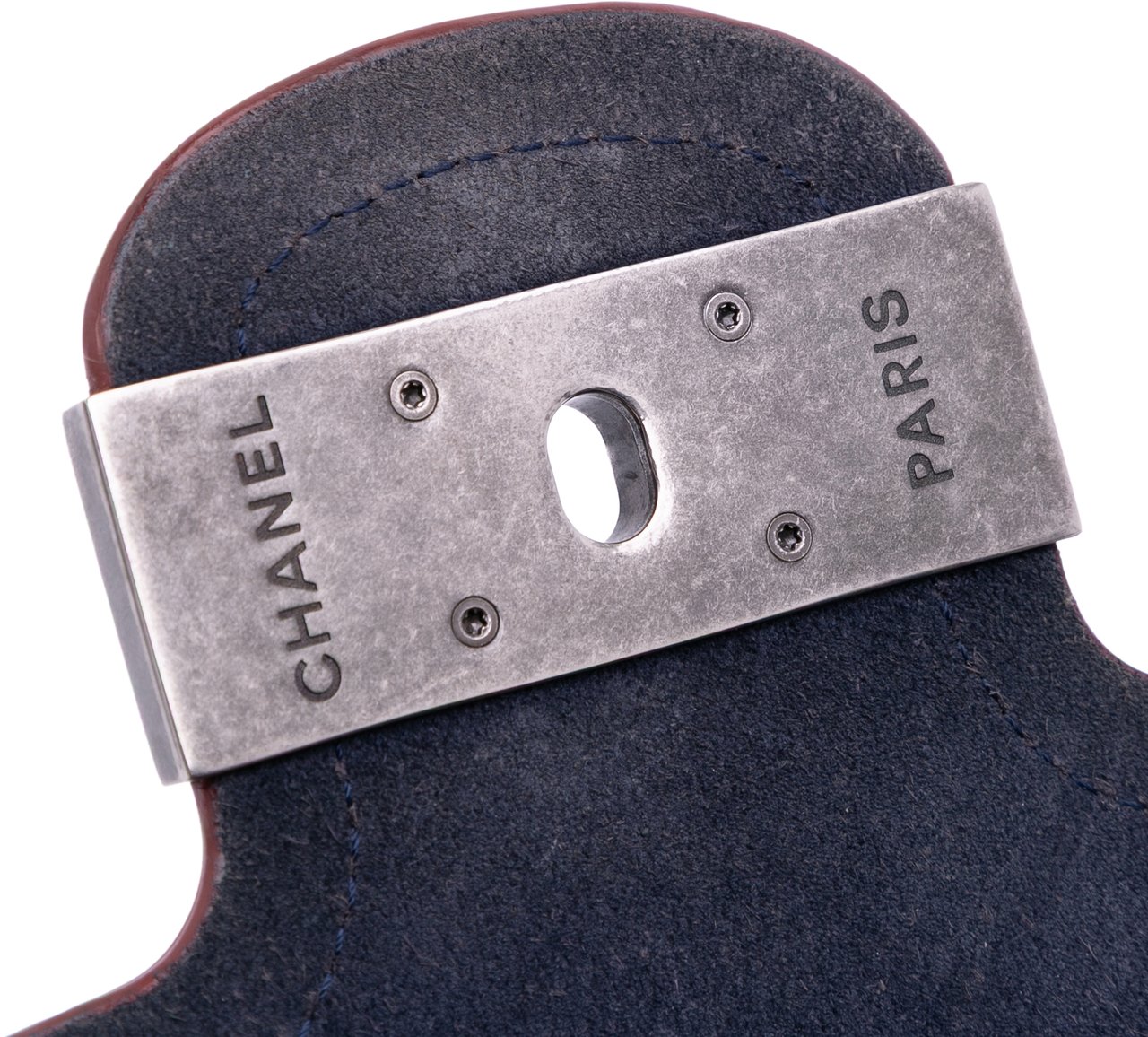 Chanel Paris-Greece Calfskin Archi Chic Flap Blauw