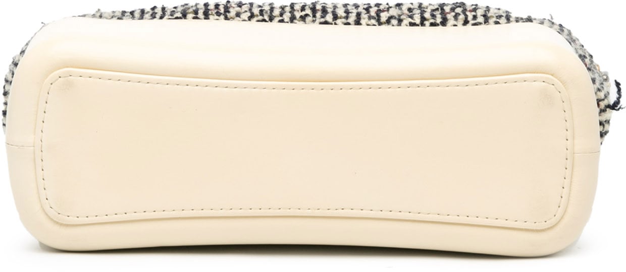 Chanel Medium Tweed and Lambskin Gabrielle Crossbody Blauw