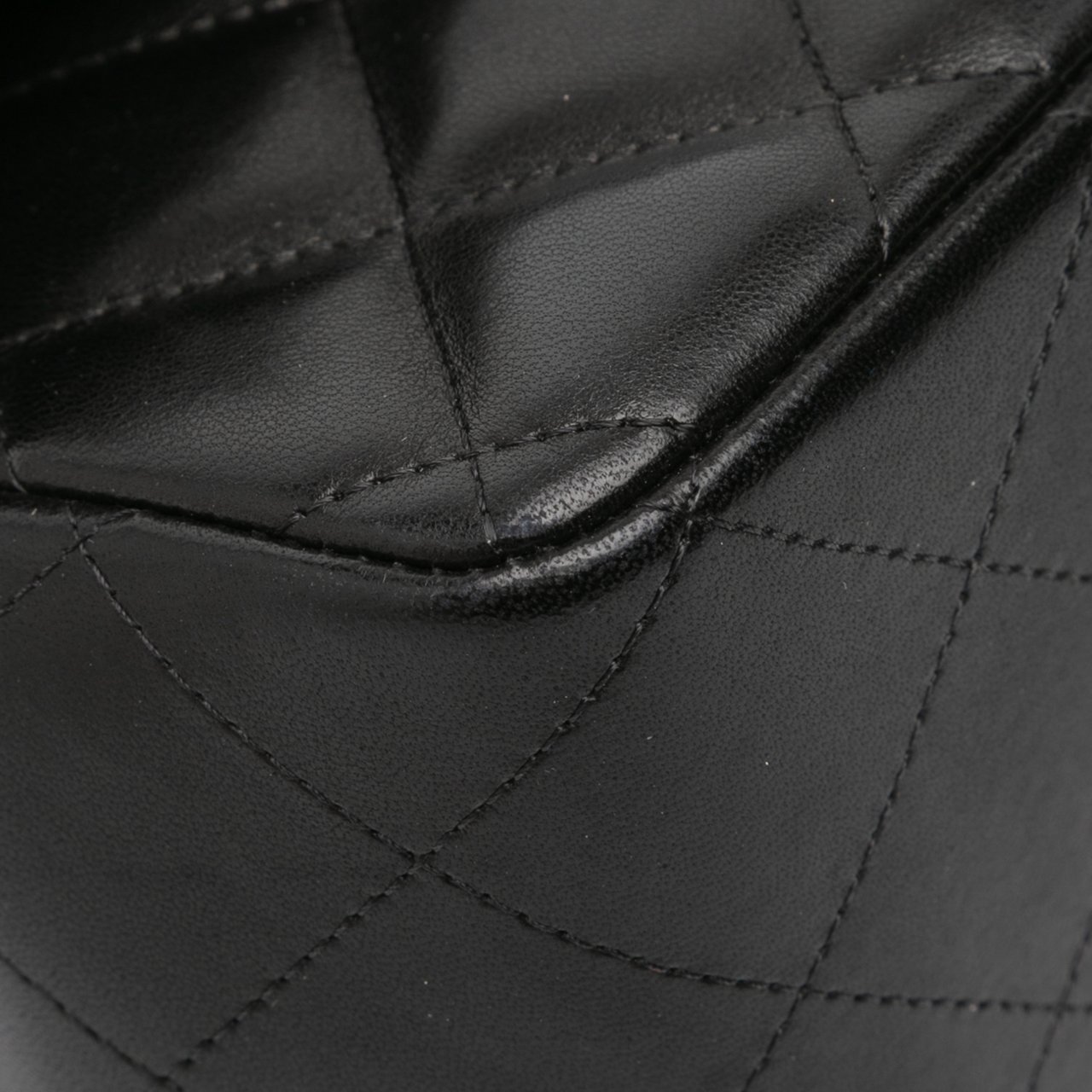 Chanel Jumbo Classic Lambskin Double Flap Zwart