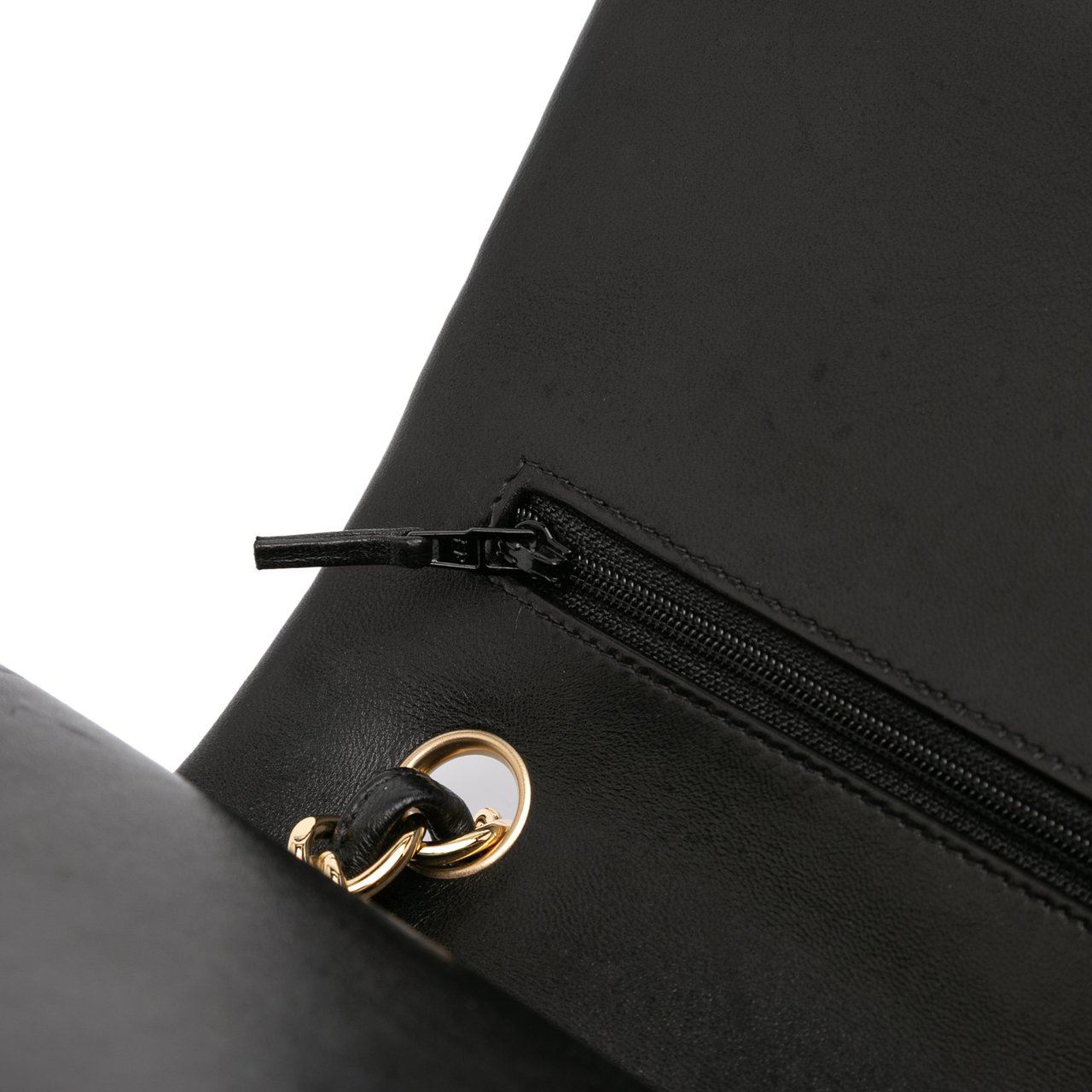 Chanel Jumbo Classic Lambskin Double Flap Zwart