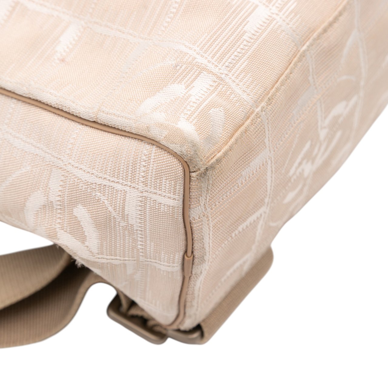 Chanel New Travel Line Nylon Backpack Bruin