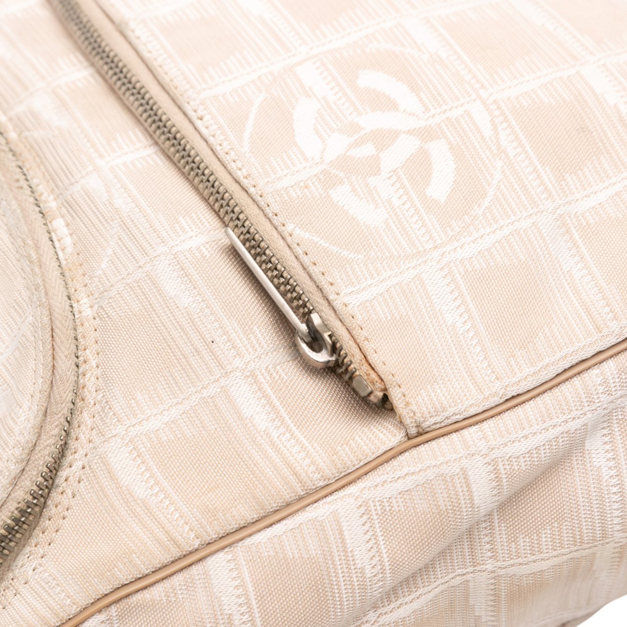 Chanel New Travel Line Nylon Backpack Bruin