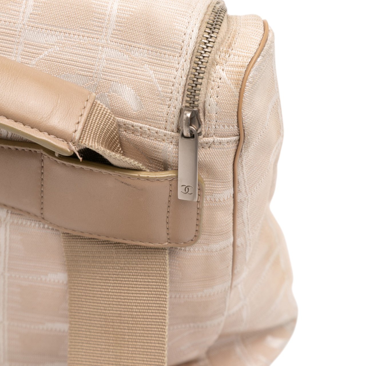 Chanel New Travel Line Nylon Backpack Bruin