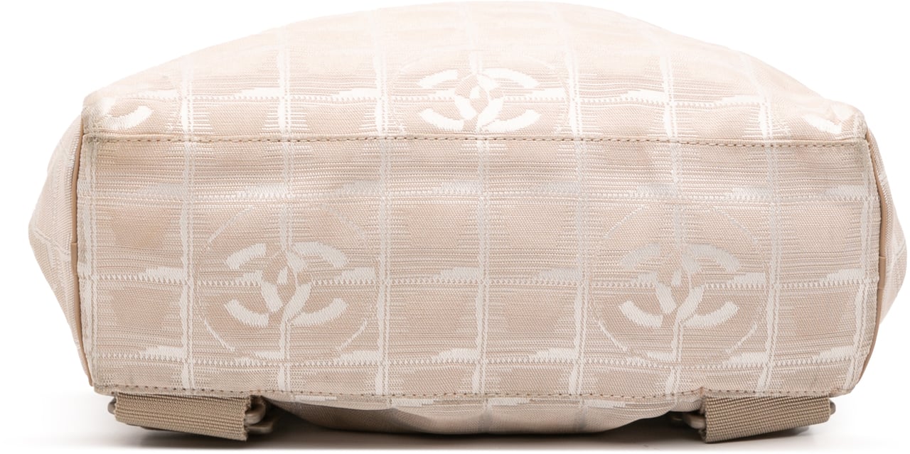 Chanel New Travel Line Nylon Backpack Bruin