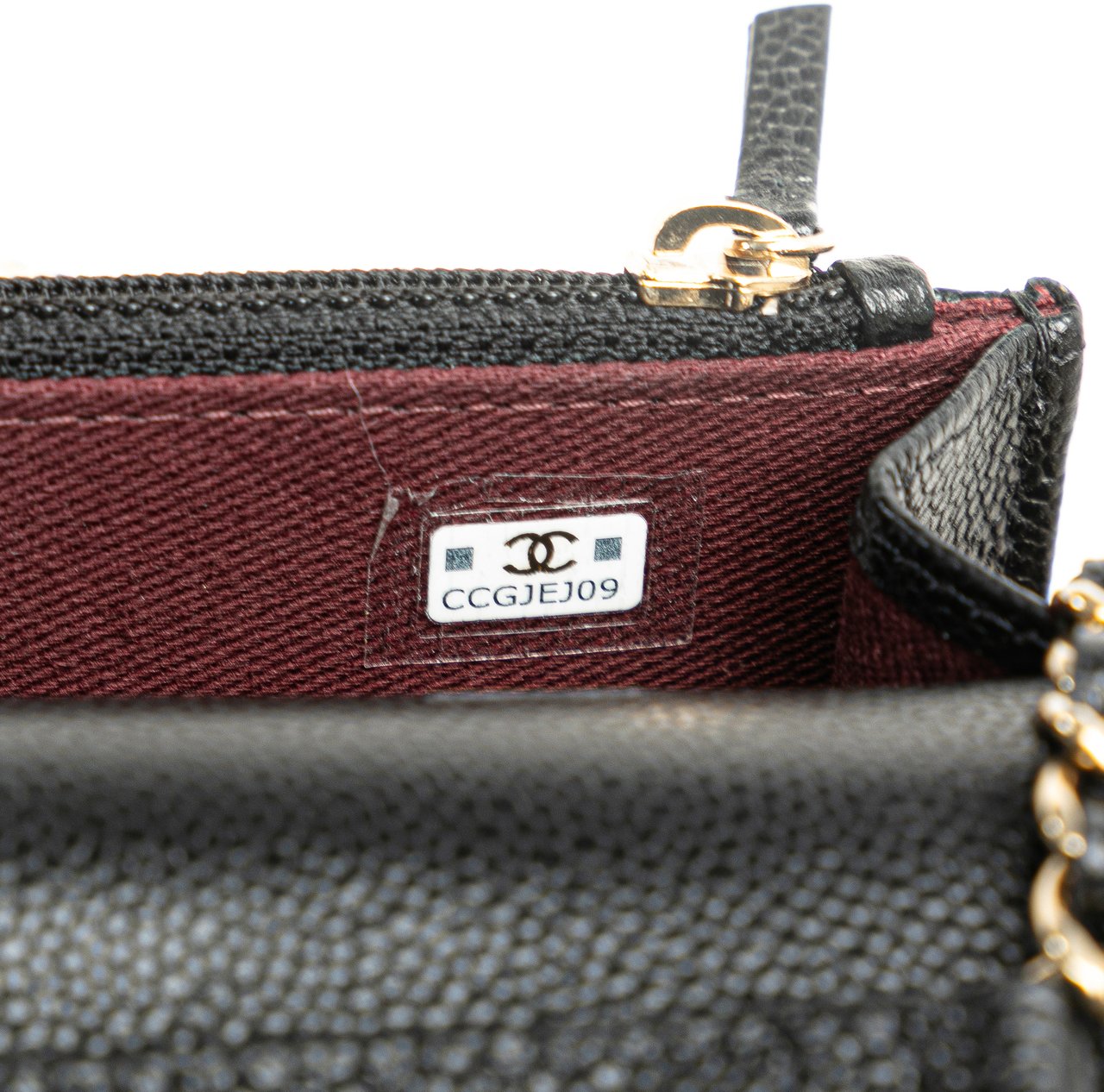 Chanel Mini Caviar Business Affinity Top Handle Bag Zwart