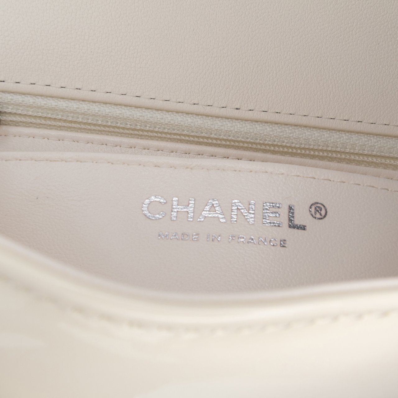 Chanel Small Patent Camellia Single Flap Wit