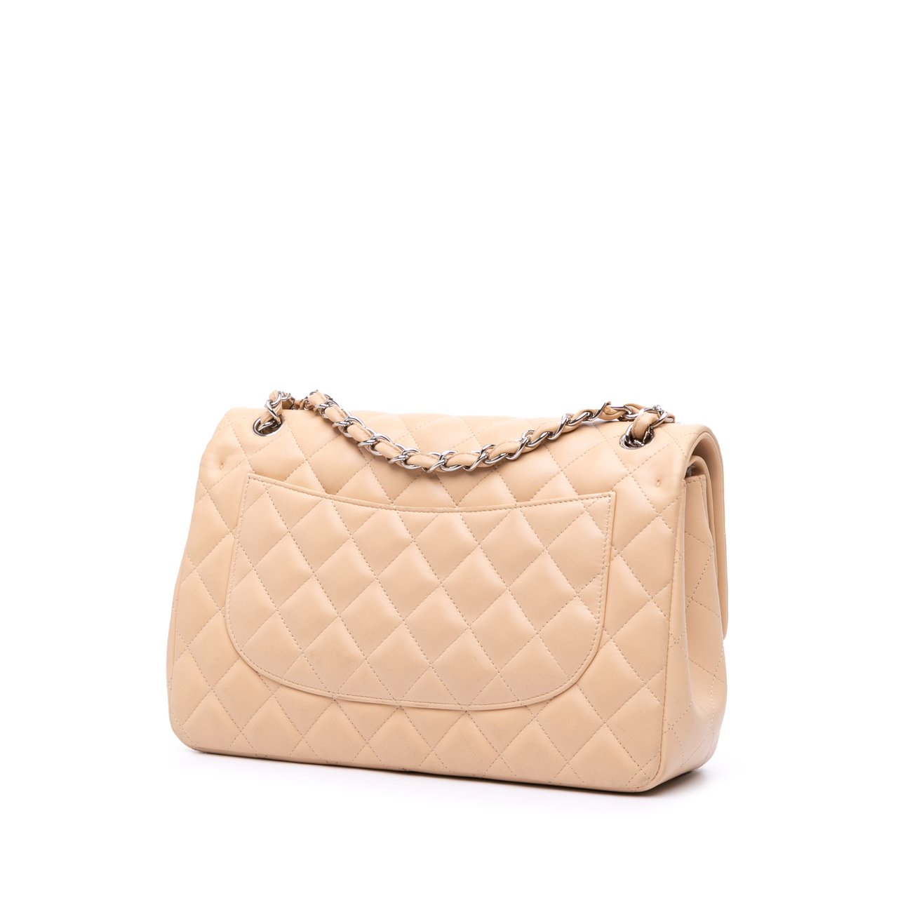 Chanel Jumbo Classic Lambskin Double Flap Bruin