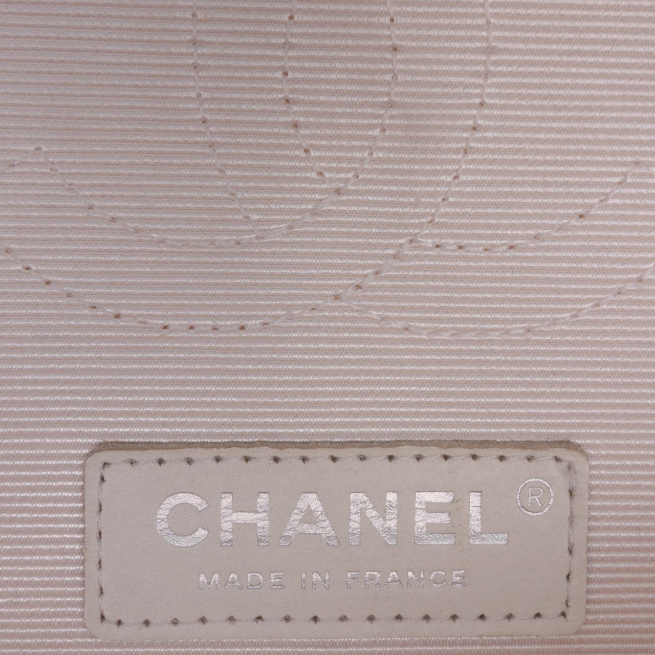 Chanel Medium Classic Tweed Striped Ribbon Double Flap Zwart