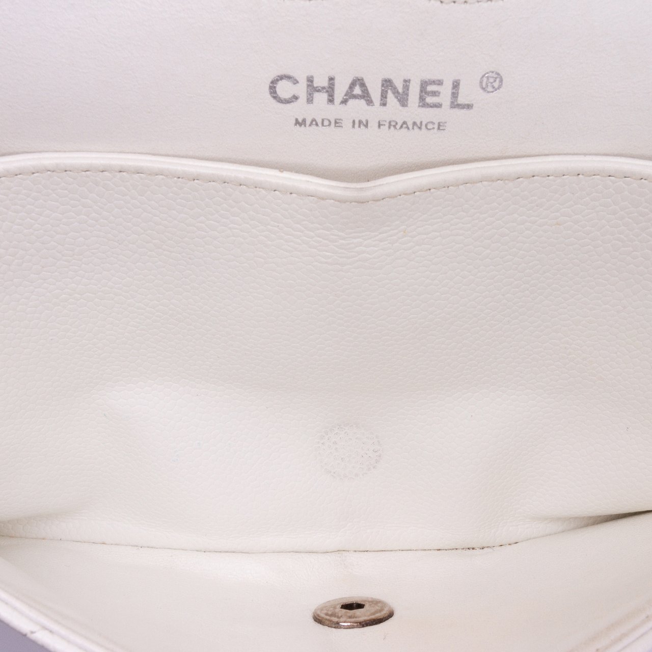 Chanel Medium Classic Caviar Double Flap Wit