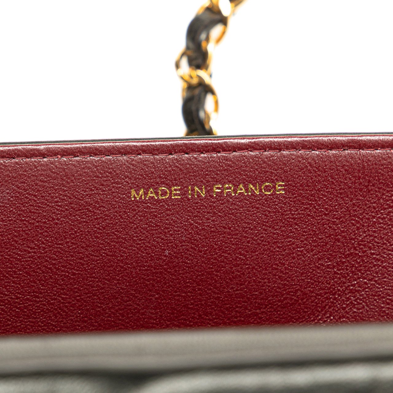 Chanel CC Quilted Lambskin Full Single Flap Zwart