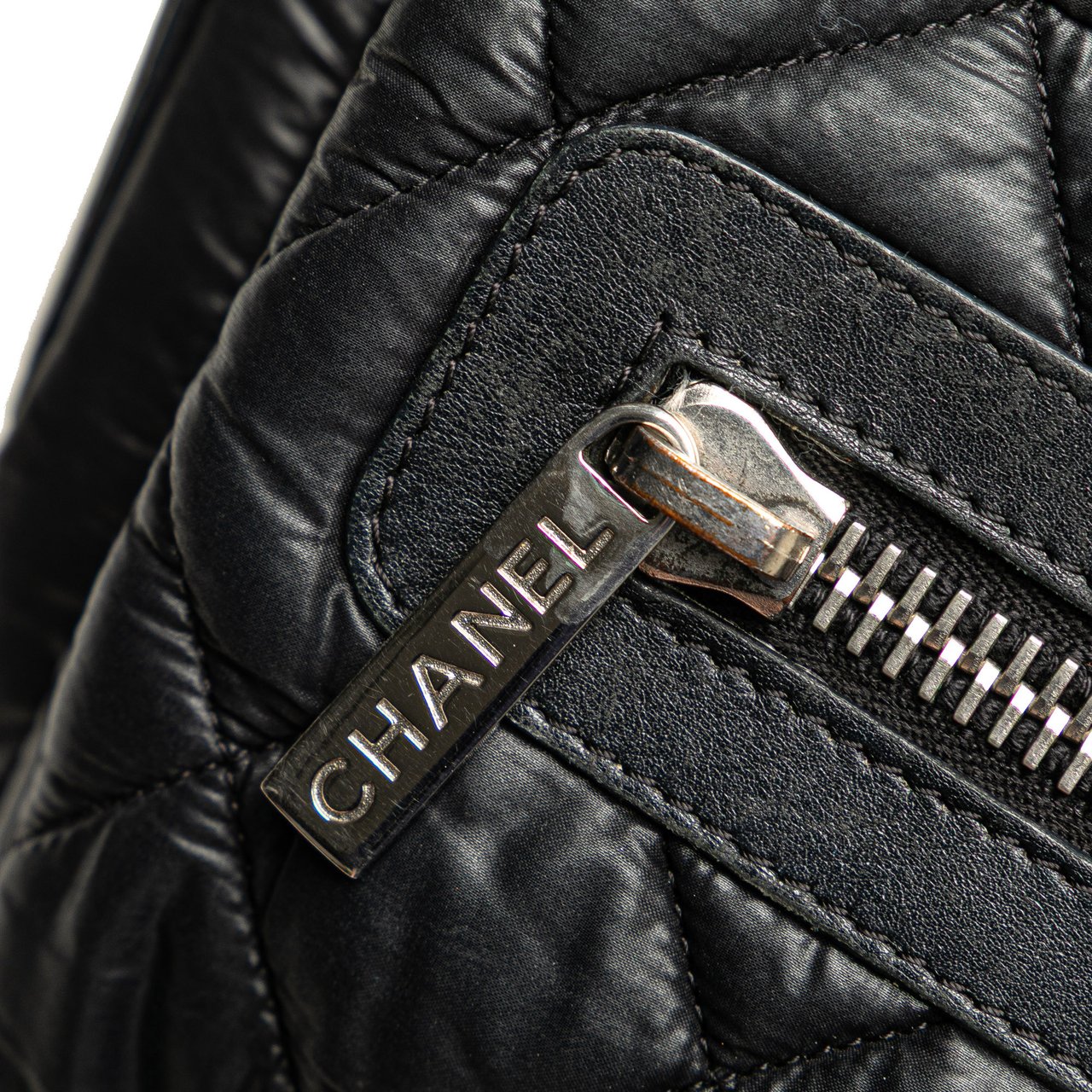 Chanel Small Nylon Coco Cocoon Flap Crossbody Zwart