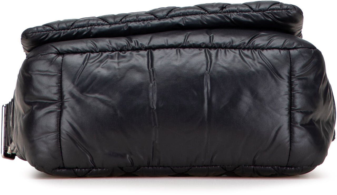Chanel Small Nylon Coco Cocoon Flap Crossbody Zwart