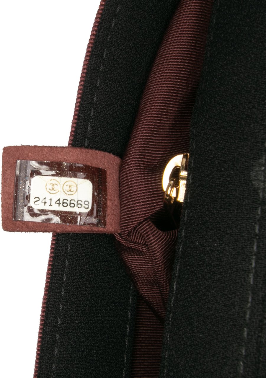 Chanel Small Bicolor Quilted Grosgrain Satin Small Mademoiselle Double Flap Rood