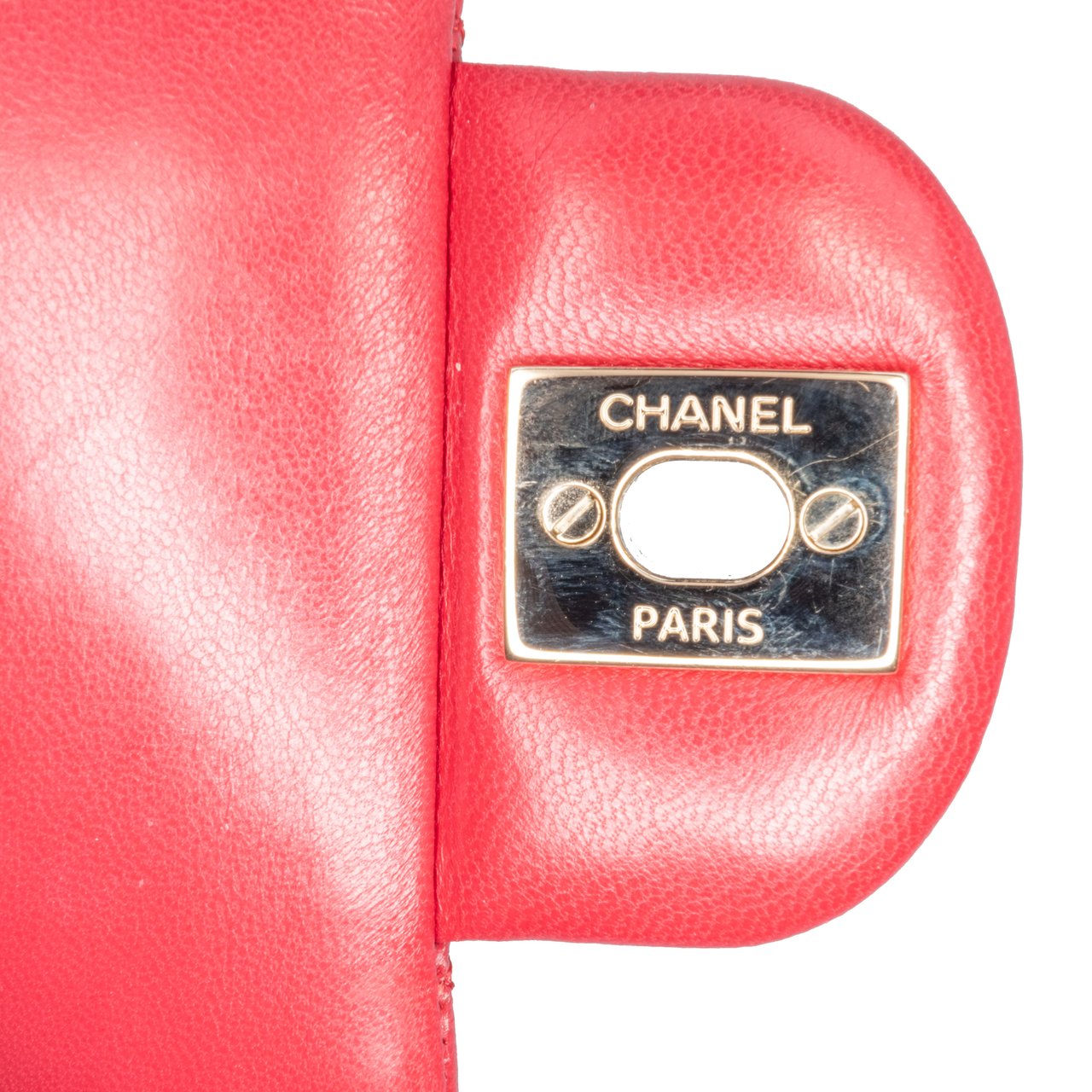 Chanel Medium Classic Lambskin Double Flap Roze