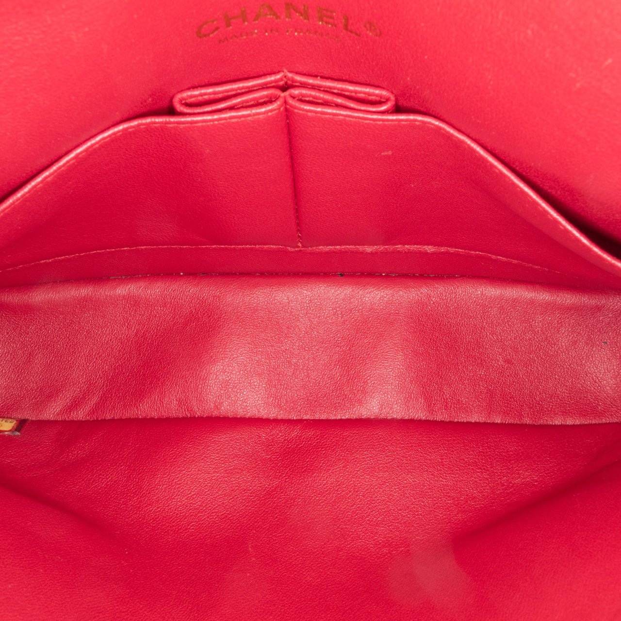 Chanel Medium Classic Lambskin Double Flap Roze