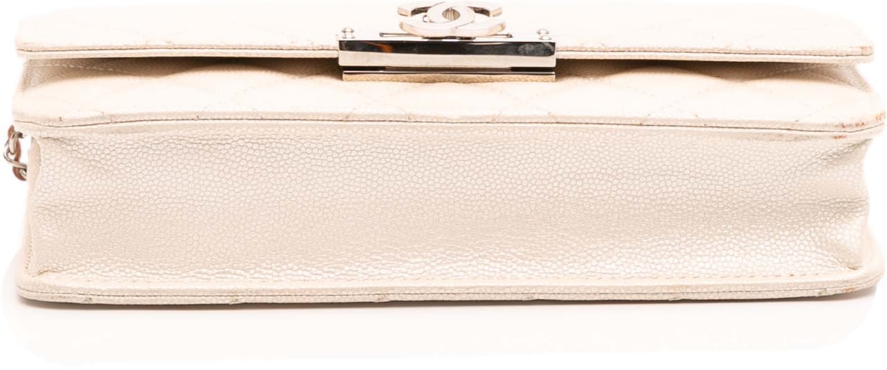 Chanel Quilted Caviar Golden Class Wallet On Chain Wit