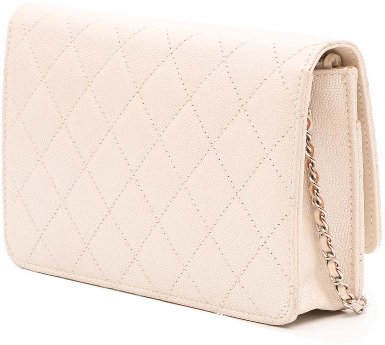 Chanel Quilted Caviar Golden Class Wallet On Chain Wit
