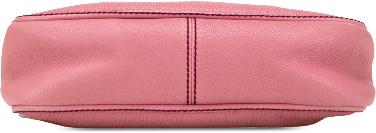Chanel Calfskin LAX Front Pocket Shoulder Bag Roze