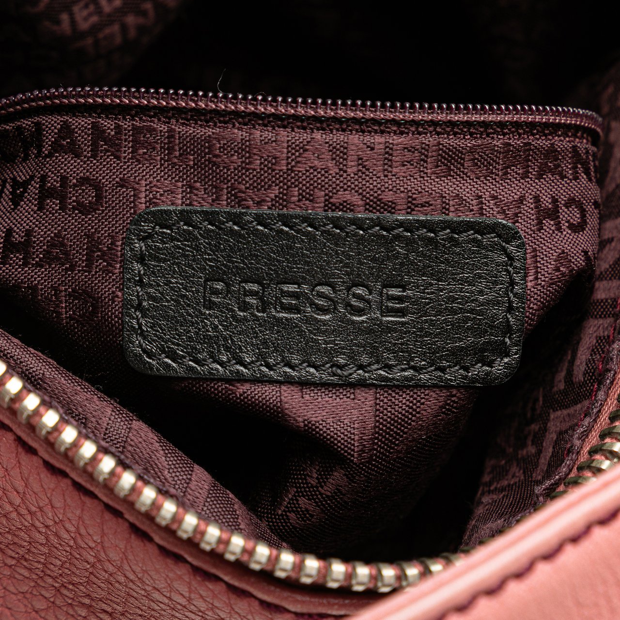 Chanel Calfskin LAX Front Pocket Shoulder Bag Roze