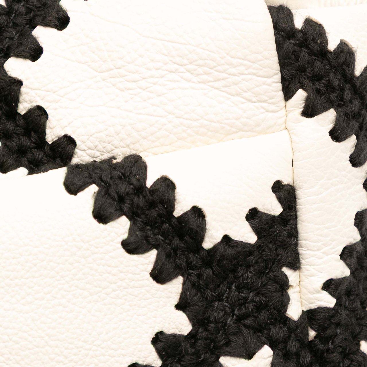 Chanel Medium Crochet Calfskin 19 Flap Wit