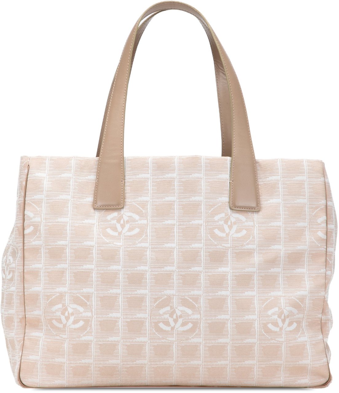 Chanel New Travel Line Nylon Tote Bruin