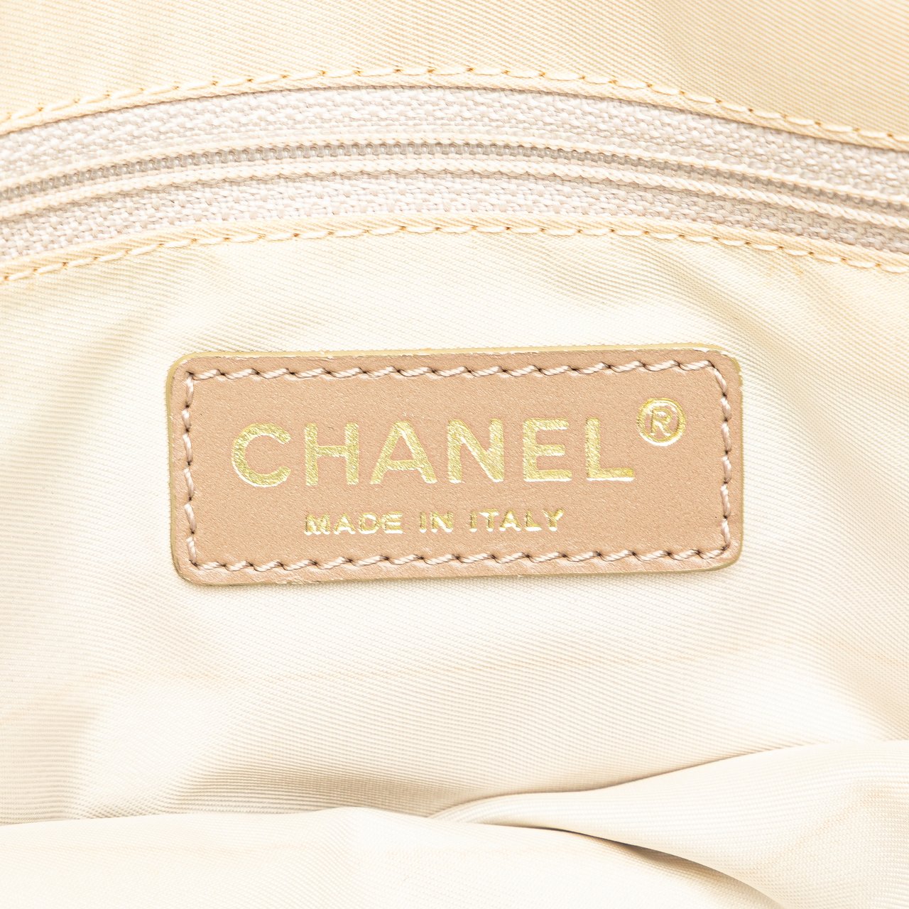 Chanel New Travel Line Nylon Tote Bruin