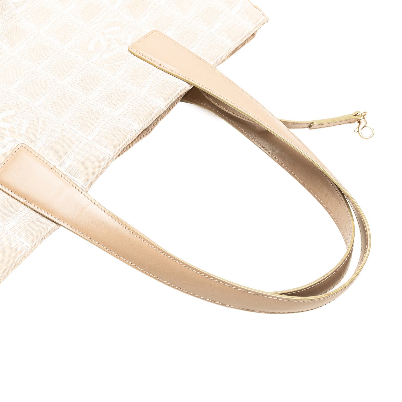 Chanel New Travel Line Nylon Tote Bruin