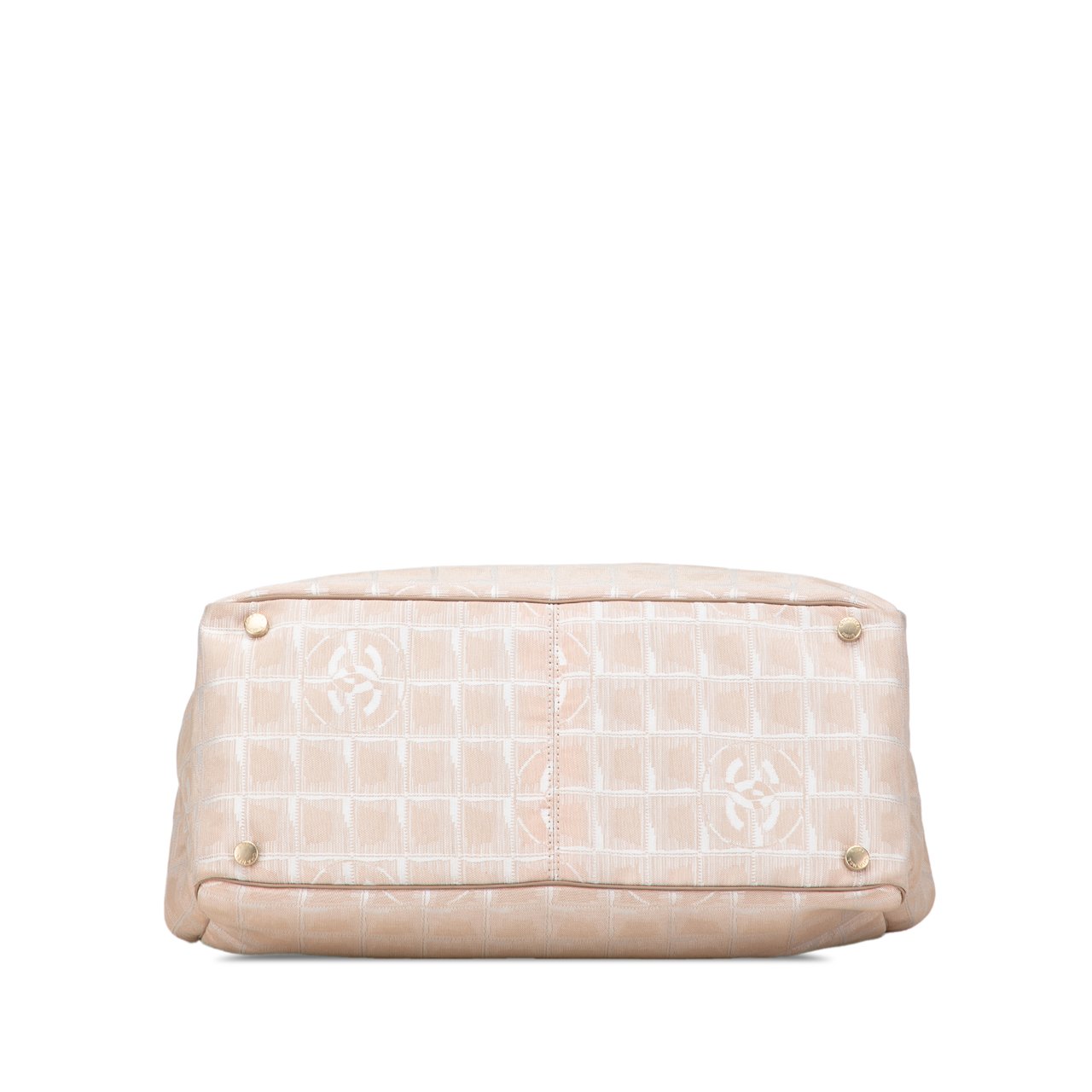 Chanel New Travel Line Nylon Tote Bruin