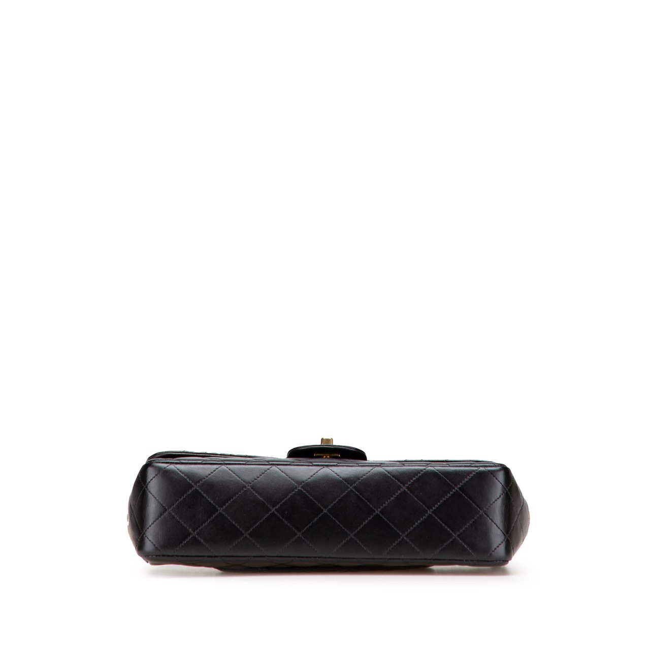 Chanel Lambskin Parent Kelly Flap Zwart