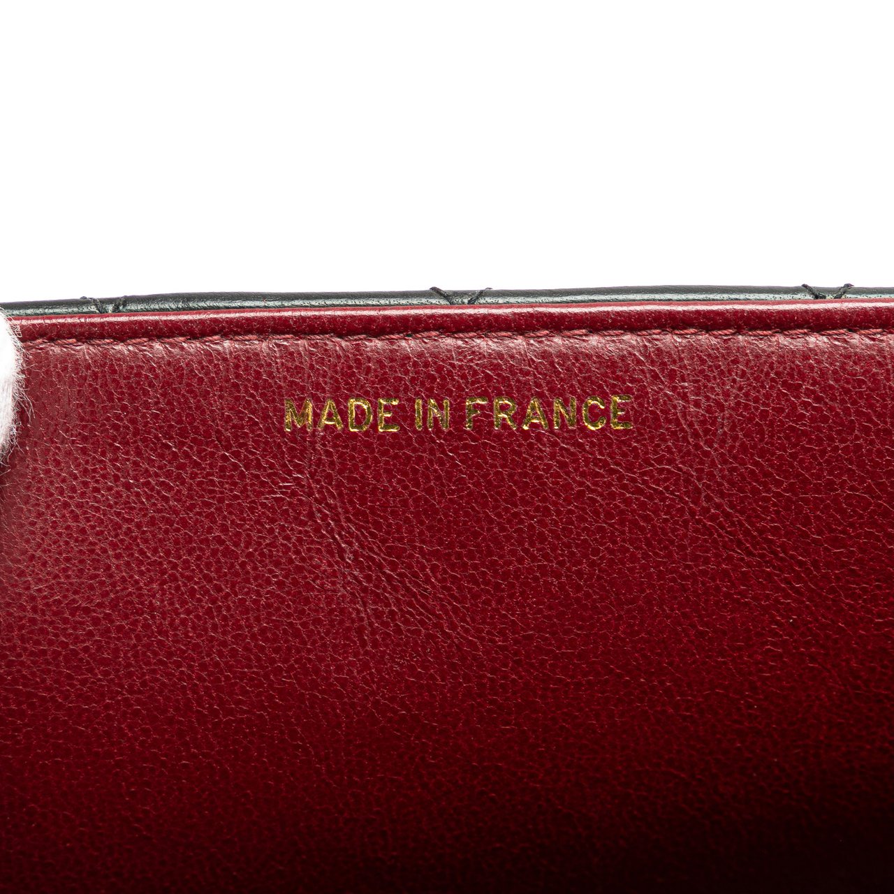 Chanel Lambskin Parent Kelly Flap Zwart