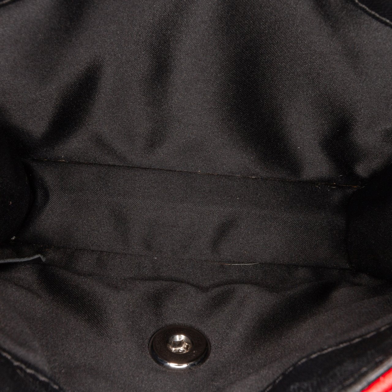 Chanel Mini Square Lambskin Graphic Flap Crossbody Rood