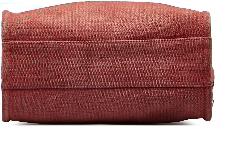 Chanel Mini Mixed Fibers Deauville Tote Rood