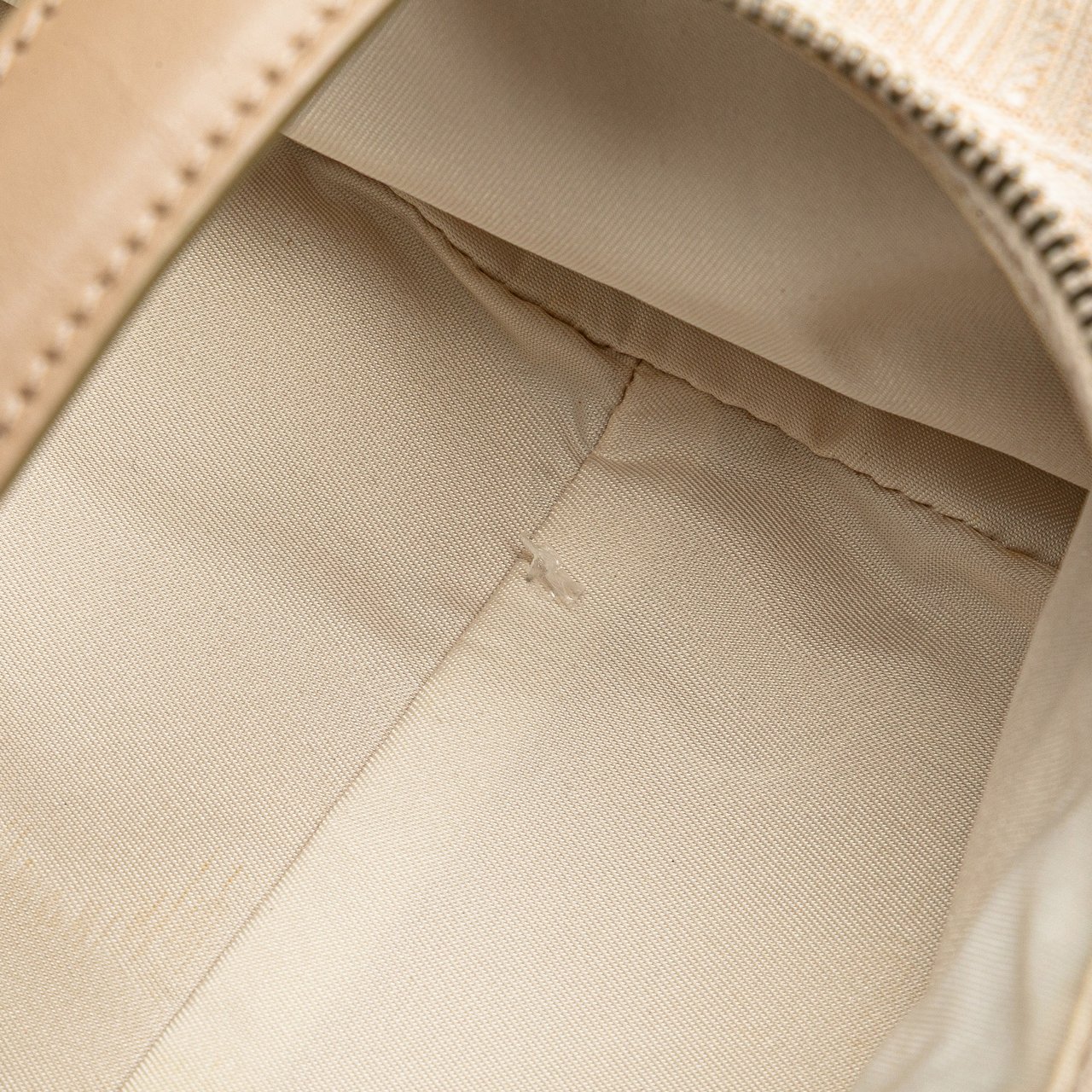 Chanel New Travel Line Nylon Vanity Bag Bruin