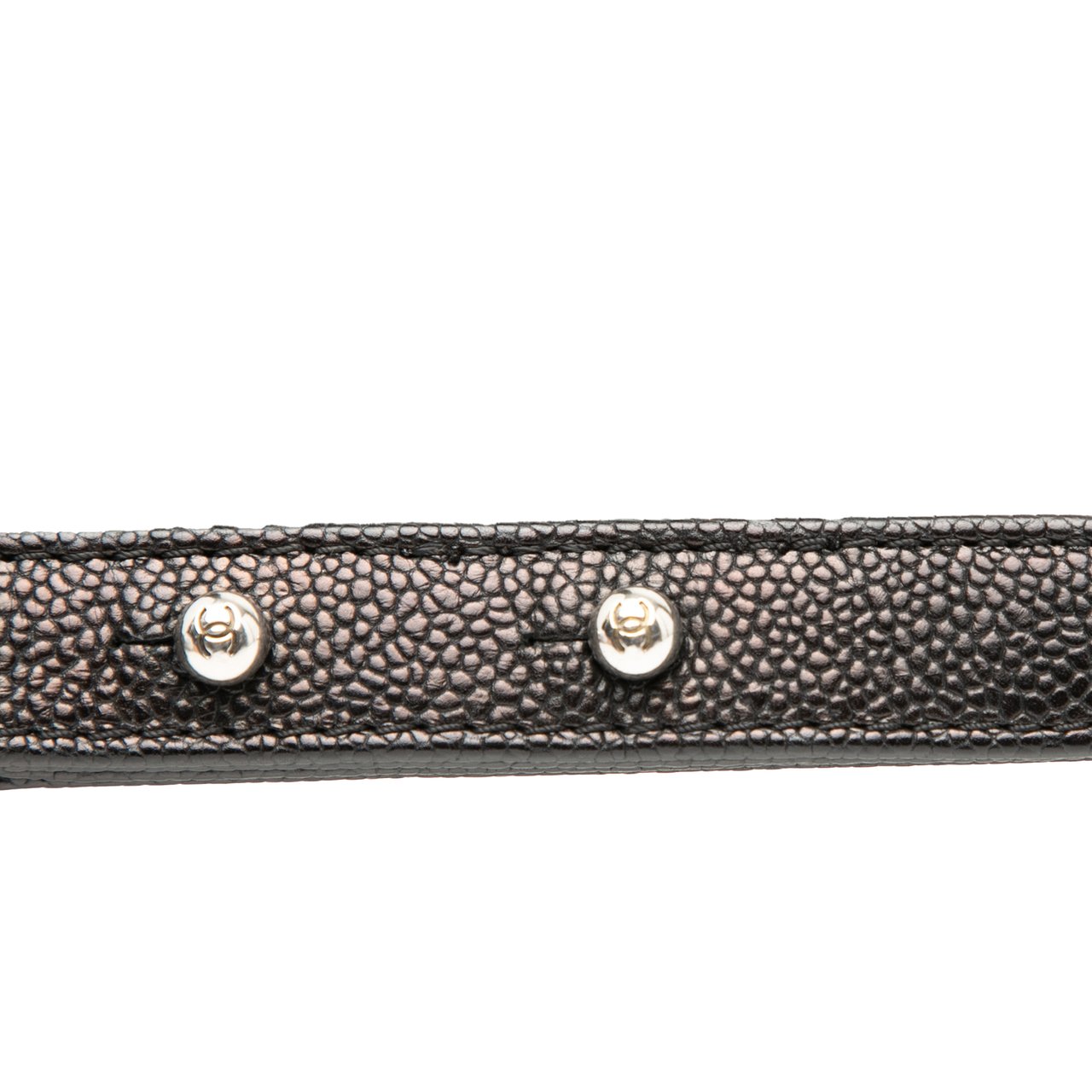 Chanel Old Medium Quilted Caviar Boy Flap Zwart