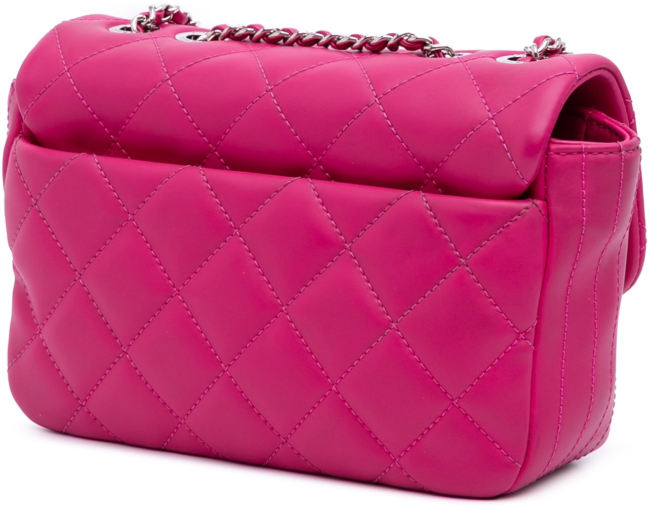 Chanel Paris Seoul Small Rubber Coco Rain Flap Roze