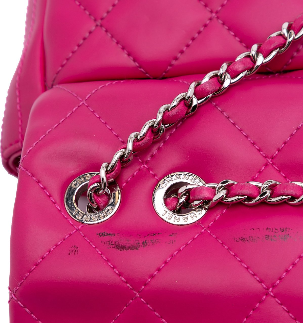 Chanel Paris Seoul Small Rubber Coco Rain Flap Roze