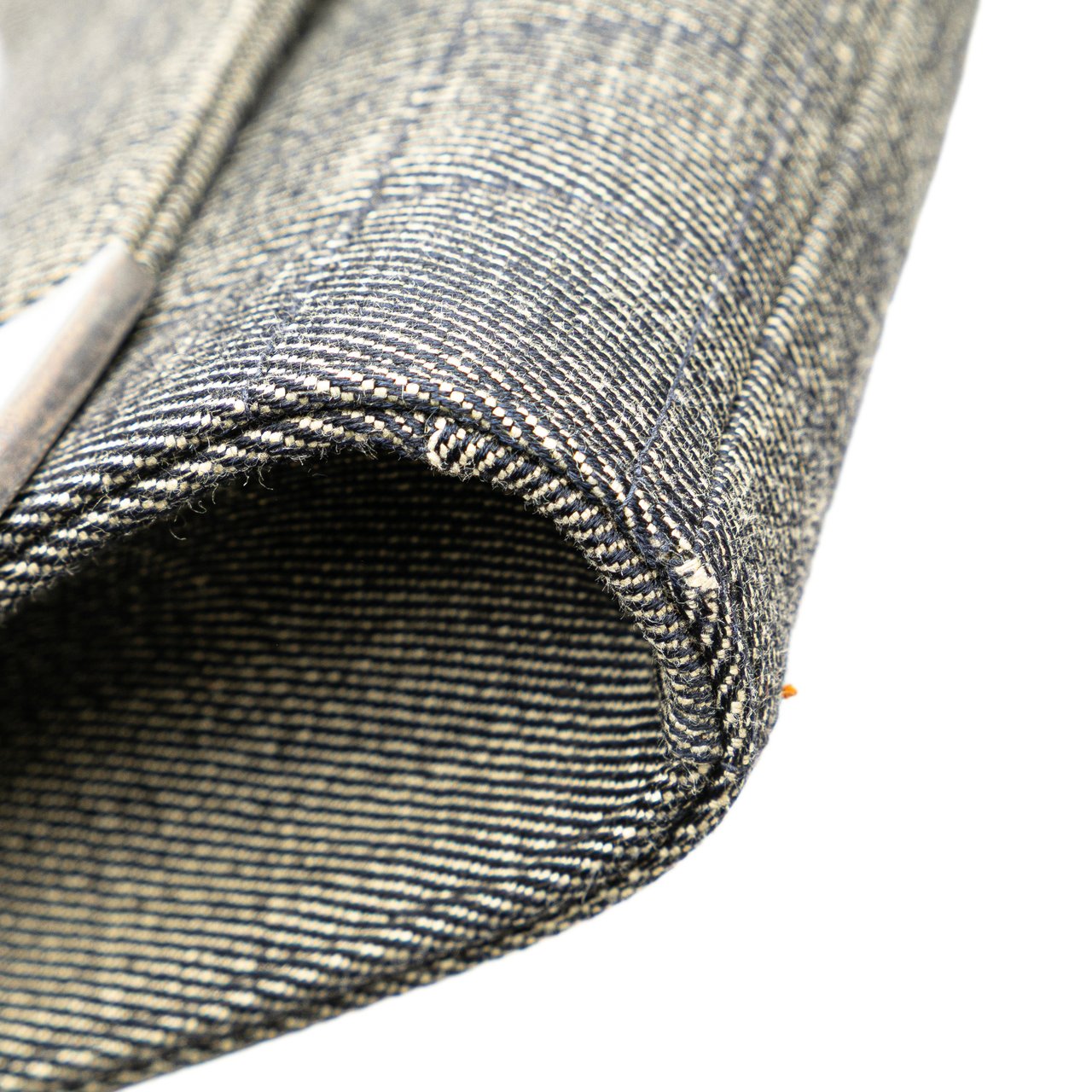 Chanel CC Choco Bar Denim Chain Flap Grijs