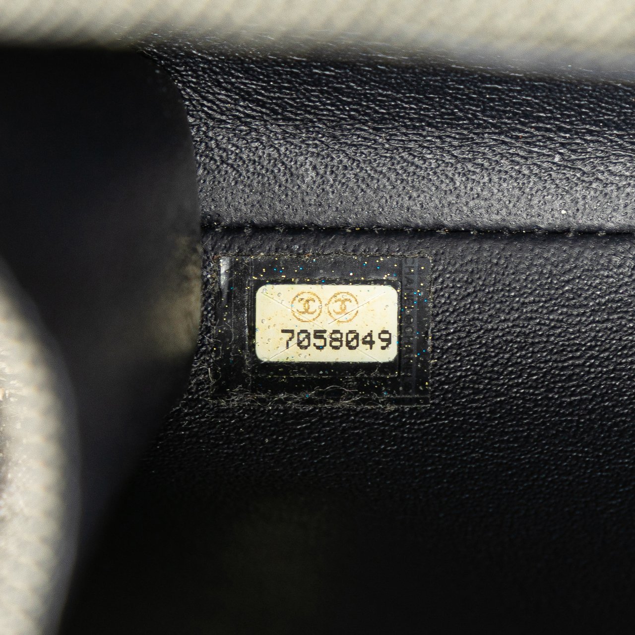 Chanel CC Choco Bar Denim Chain Flap Grijs