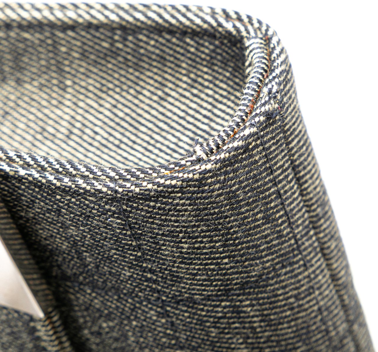 Chanel CC Choco Bar Denim Chain Flap Grijs