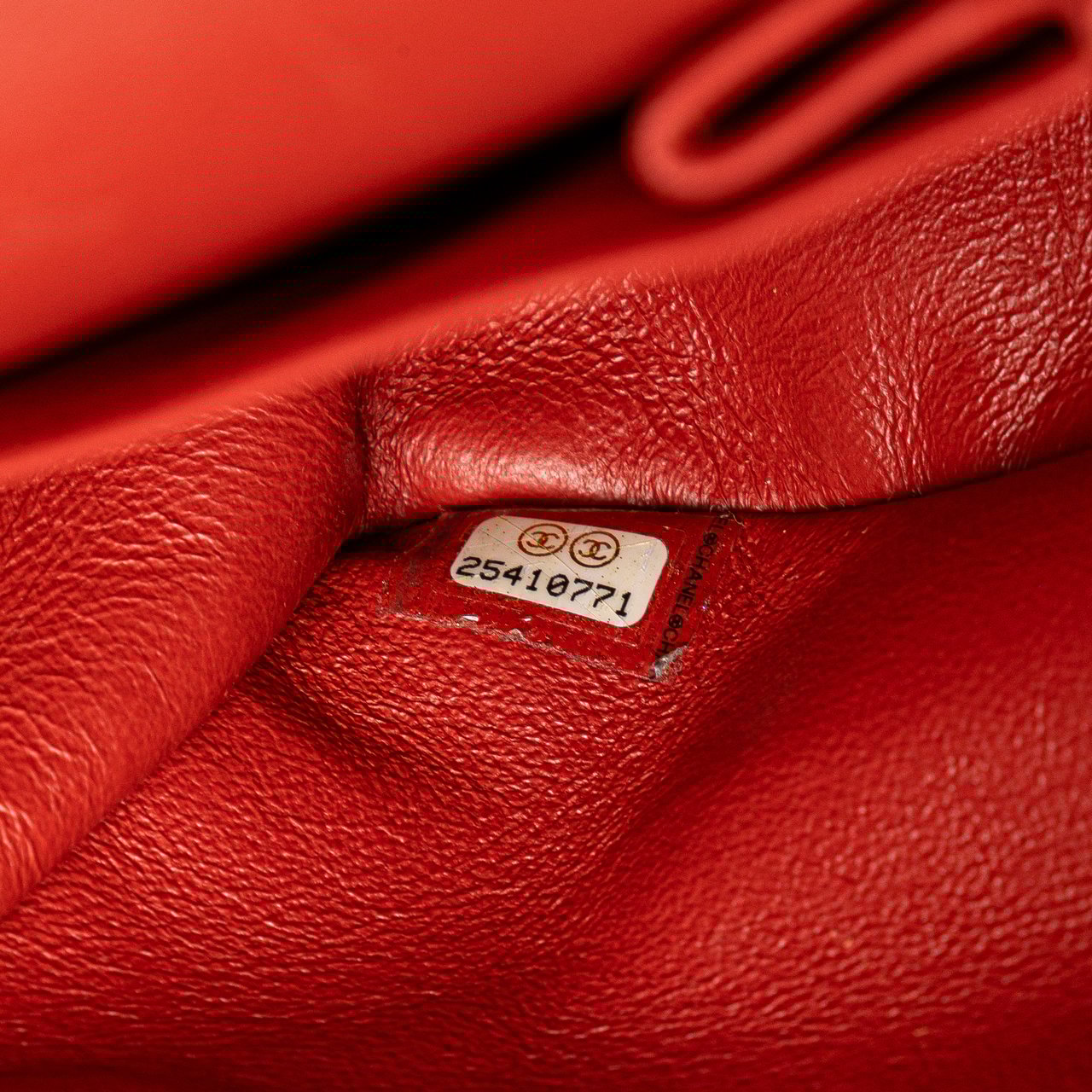 Chanel Medium Classic Tweed Double Flap Bruin