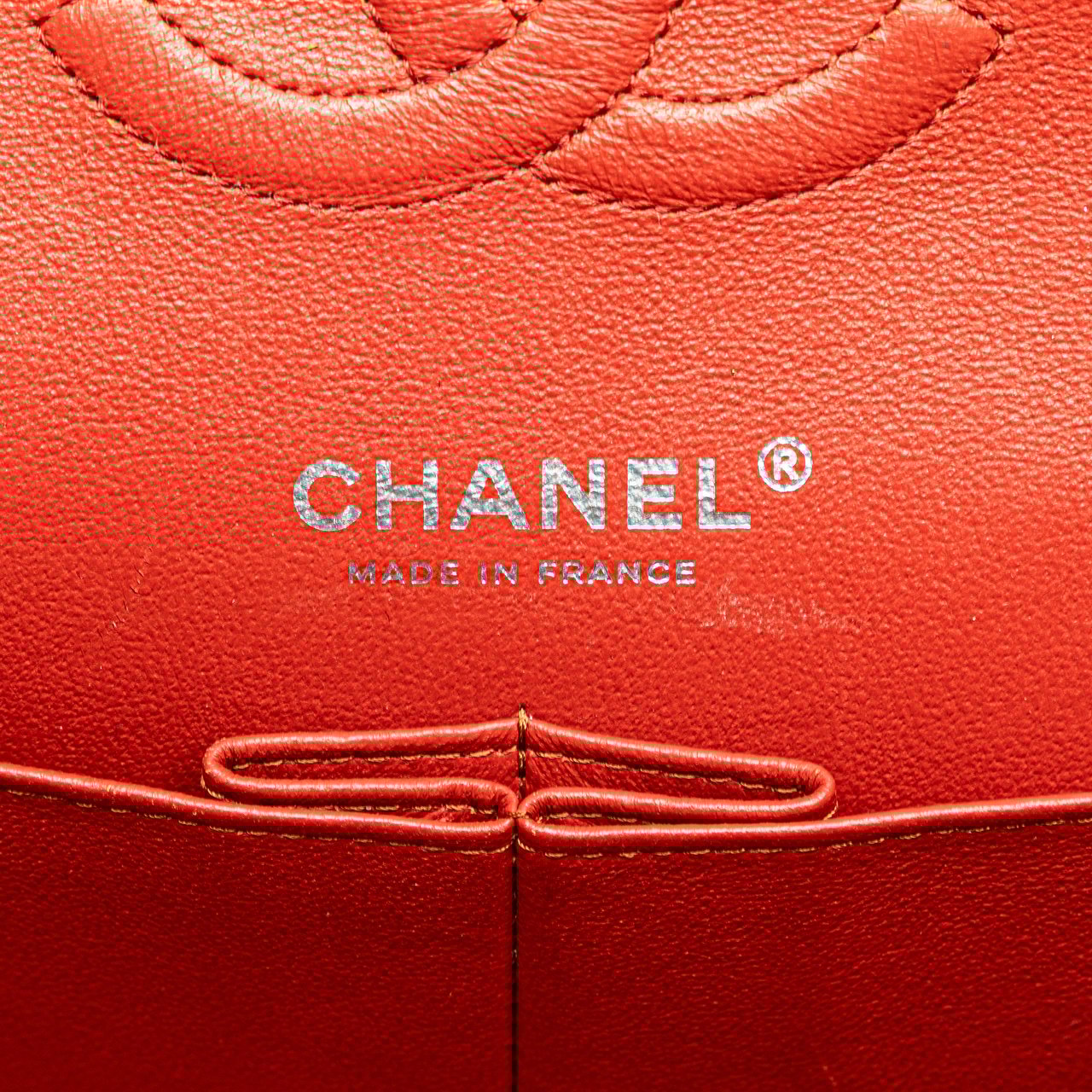Chanel Medium Classic Tweed Double Flap Bruin