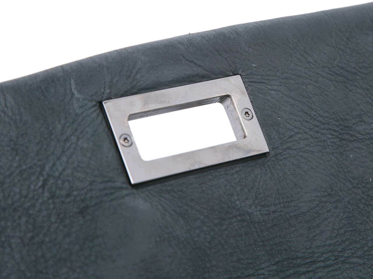 Chanel Chocolate Bar Iridescent Calfskin Bubble Flap Zwart