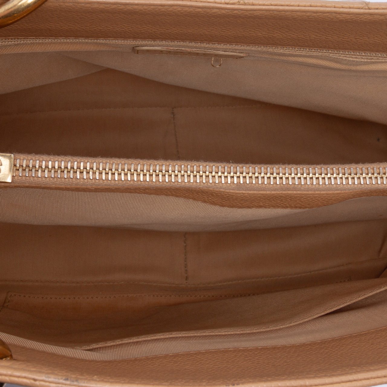 Chanel Caviar Grand Shopping Tote Bruin