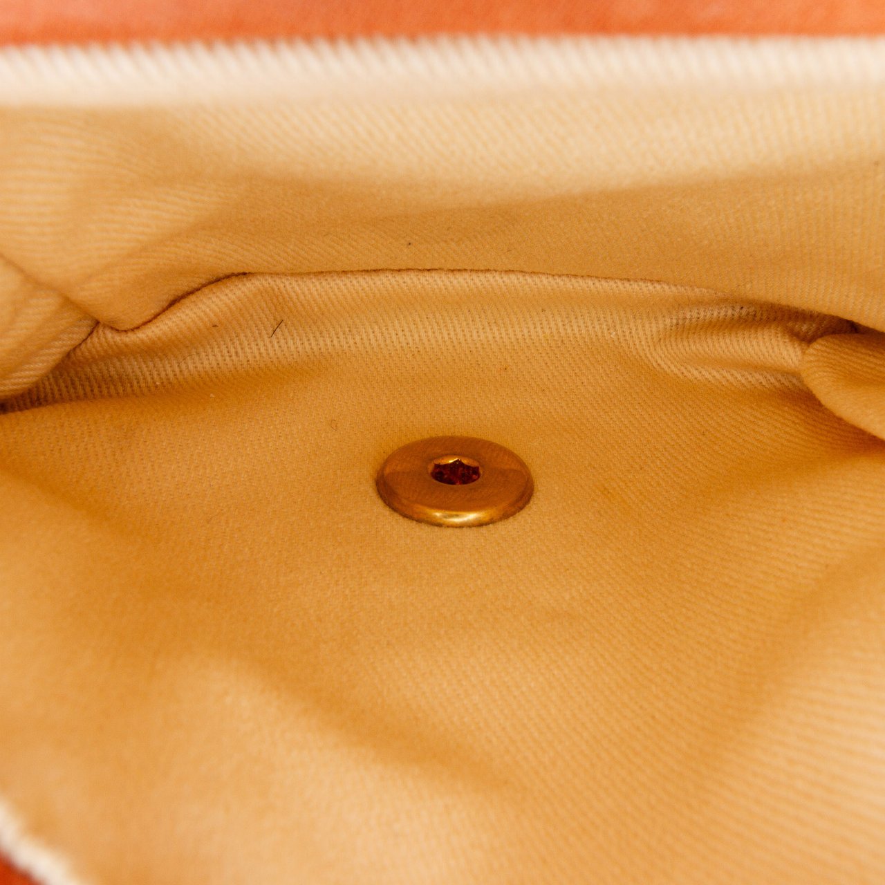 Chanel Small Aged Calfskin Chic Quilt Flap Oranje