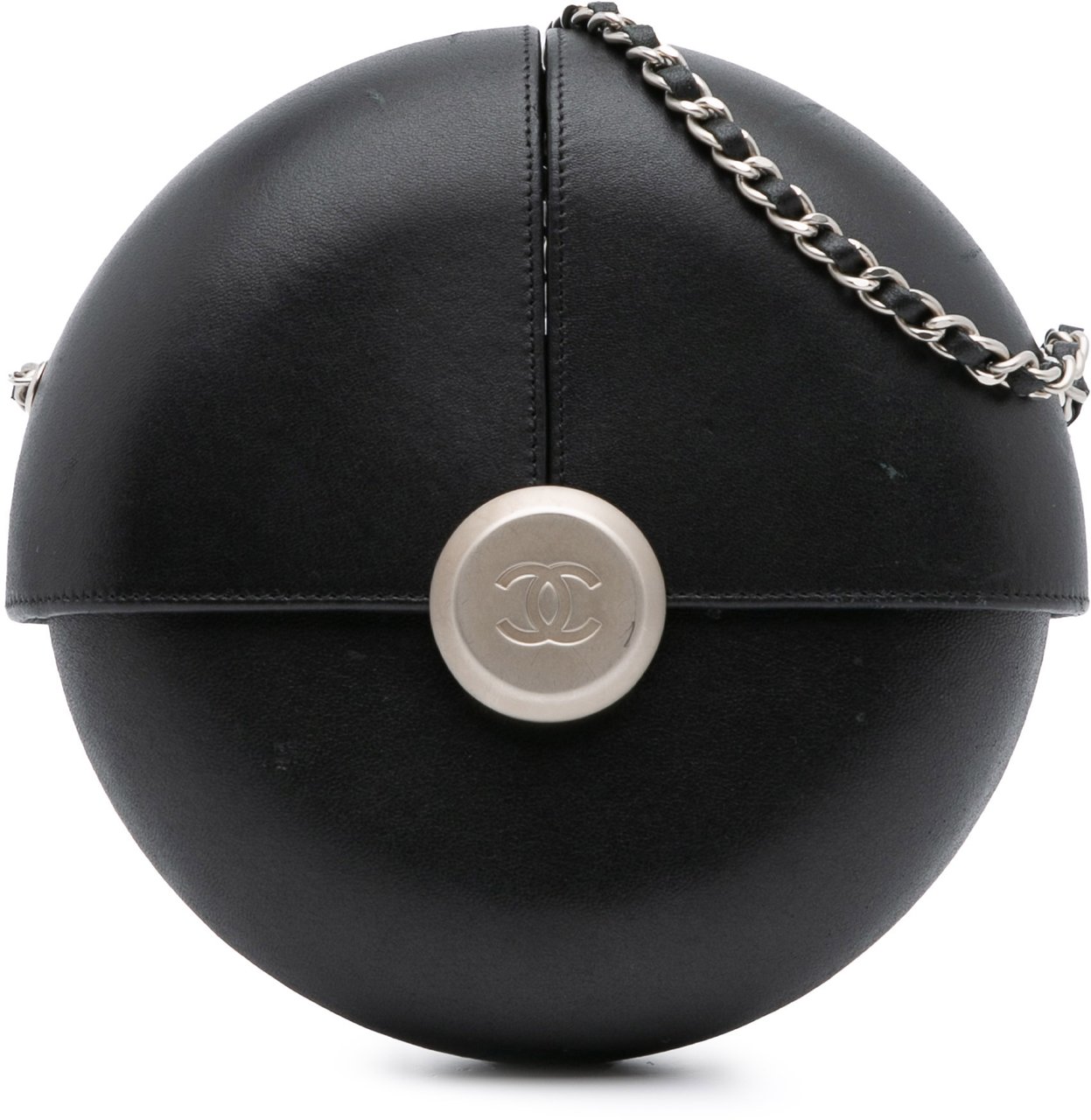 Chanel Lambskin Evening In The Air Crossbody Zwart