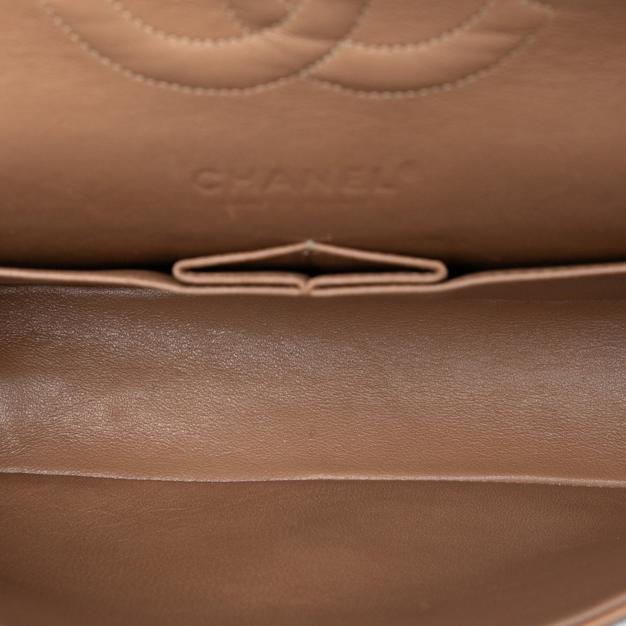 Chanel Medium Classic Tweed Double Flap Blauw