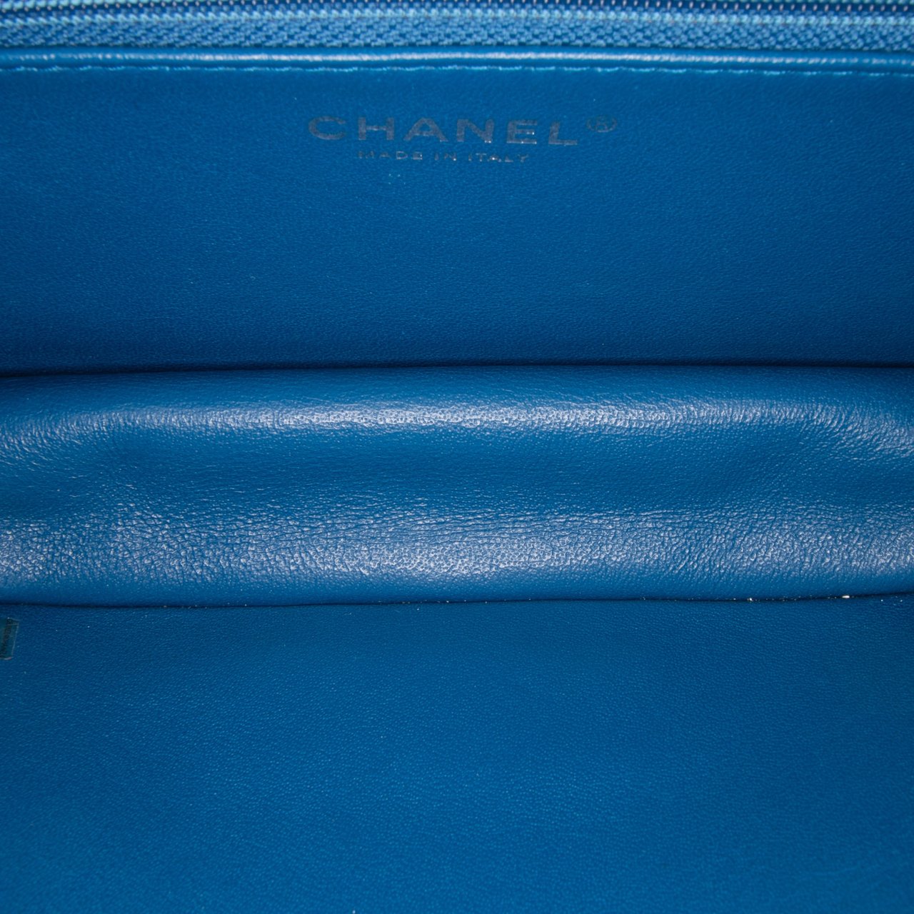 Chanel Mini Quilted Tweed Beauty Lock Flap Blauw