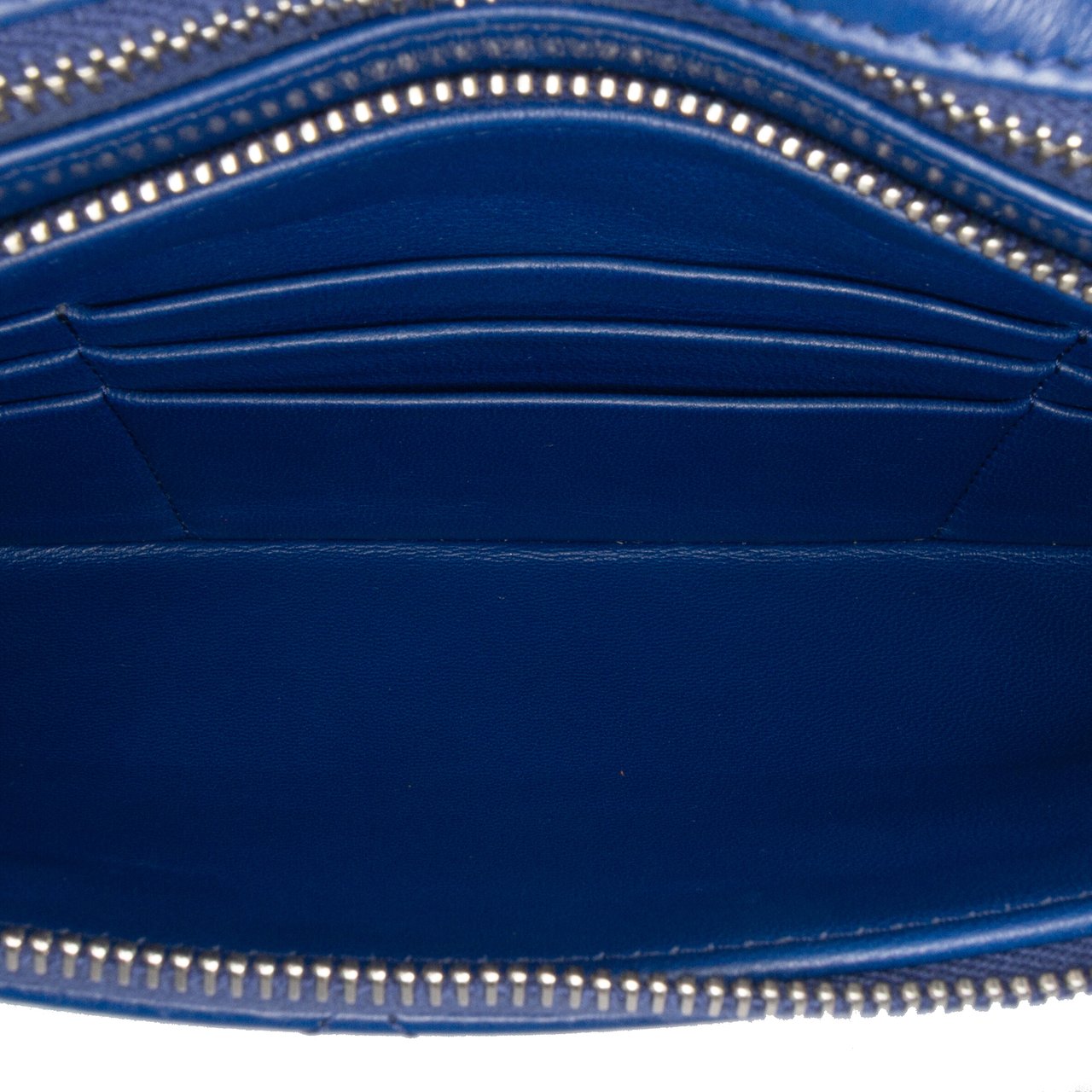 Chanel Small Bicolor Aged Calfskin 31 Clutch Blauw