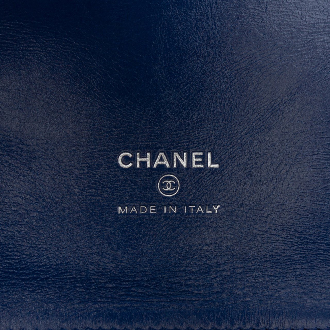 Chanel Small Bicolor Aged Calfskin 31 Clutch Blauw